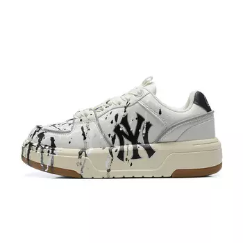 Кроссовки MLB Chunky Liner Skateboarding Shoes Unisex Low-top White, белый