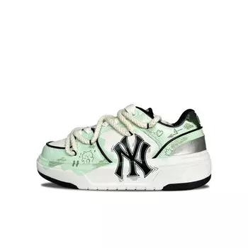 Кроссовки MLB Chunky Liner Skateboarding Shoes Unisex Low-top Mint Green/white, светло-зеленый