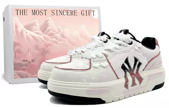 Кроссовки MLB Chunky Liner Skateboarding Shoes Unisex Low-top Pink, розовый