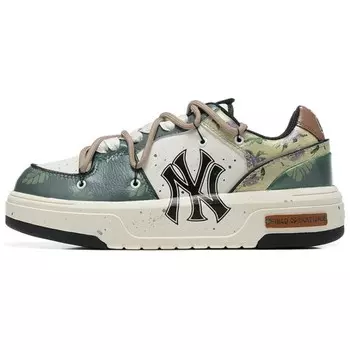 Кроссовки MLB Chunky Liner Skateboarding Shoes Unisex Low-top White, белый