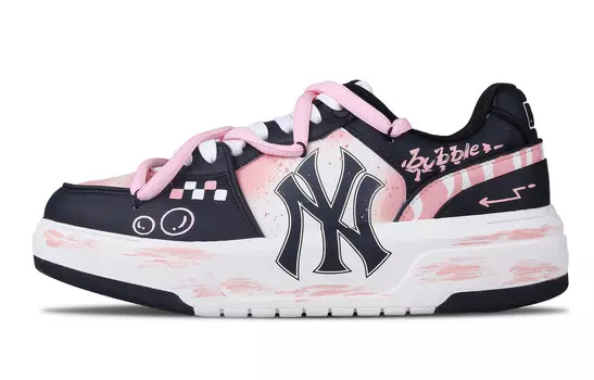 Кроссовки MLB Chunky Liner Skateboarding Shoes Unisex Low-top Pink, цвет Crushed pollen