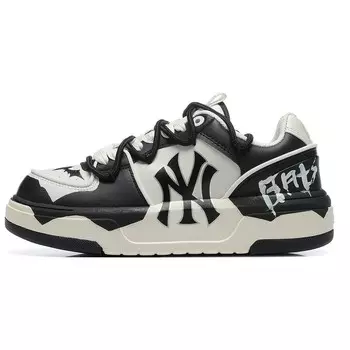 Кроссовки MLB Chunky Liner Skateboarding Shoes Unisex Low-top White, белый