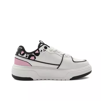 Кроссовки MLB Chunky Liner Skateboarding Shoes Unisex Low-top Black/pink, розовый