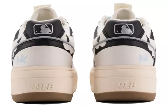 Кроссовки MLB Chunky Liner Skateboarding Shoes Unisex Low-top Black/white/blue, черный