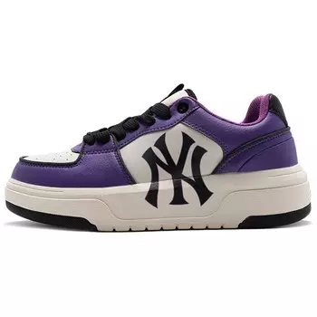 Кроссовки MLB Chunky Liner Skateboarding Shoes Unisex Low-top Purple/white/black, фиолетовый