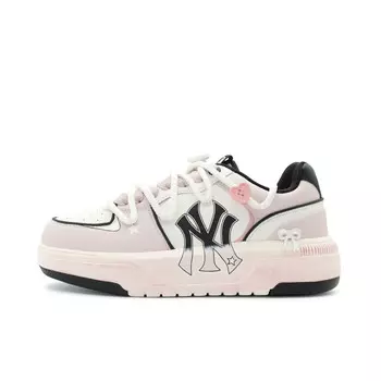 Кроссовки MLB Chunky Liner Skateboarding Shoes Unisex Low-top Chalk White, белый