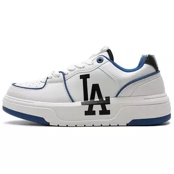 Кроссовки MLB Chunky Liner Skateboarding Shoes Unisex Low-top White/blue/black, белый/синий/черный