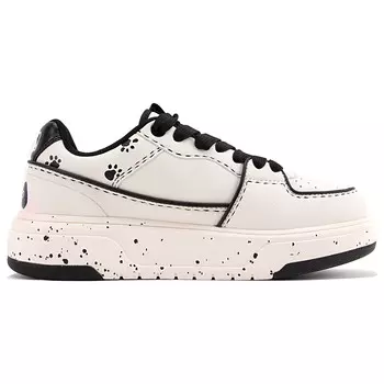 Кроссовки MLB Chunky Liner Skateboarding Shoes Unisex Low-top White/black, черный/белый