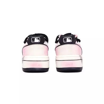 Кроссовки MLB Chunky Liner Skateboarding Shoes Women's Low-top Beige/pink/black, розовый