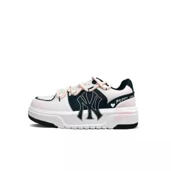 Кроссовки MLB Chunky Liner Skateboarding Shoes Women's Low-top Pink/White, розовый