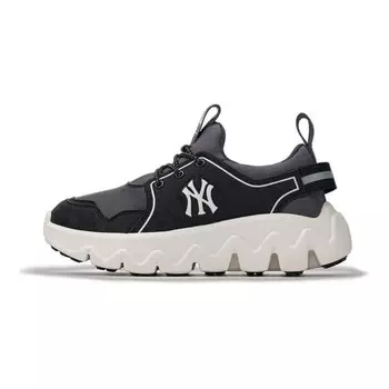 Кроссовки MLB KIDS Kids Lifestyle Shoes Kids Low-top Black/White, черный/белый