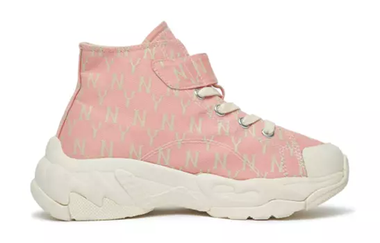 Кроссовки MLB Kids Lifestyle Shoes Kids High-top Powder