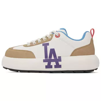 Кроссовки MLB Los Angeles Dodgers Skateboarding Shoes Unisex Low-top Camel, коричневый