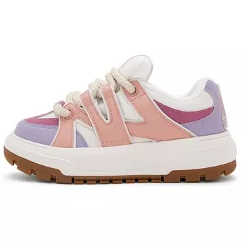 Кроссовки MLB New York Yankees Lifestyle Shoes Unisex Low-top Purple/Pink, фиолетовый