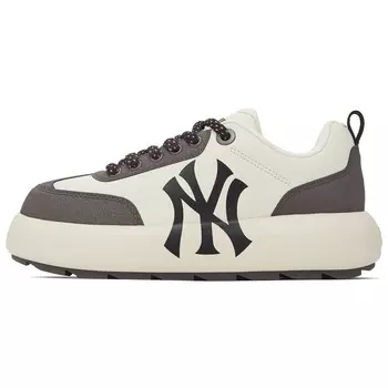 Кроссовки MLB New York Yankees Skateboarding Shoes Unisex Low-top Charcoal Gray, серый