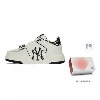 Кроссовки MLB New York Yankees Skateboarding Shoes Unisex Mid-top Black, черный