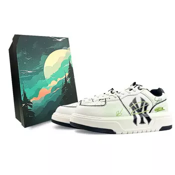 Кроссовки MLB New York Yankees Skateboarding Shoes Unisex Low-top Green/White, зеленый