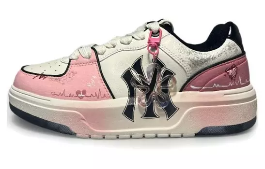 Кроссовки MLB Skateboarding Shoes Unisex Low-top White, белый