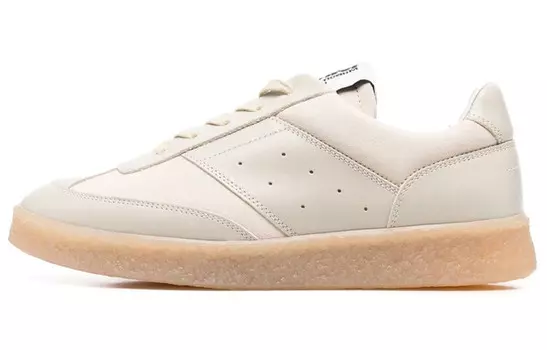 Кроссовки Mm6 Maison Margiela Court Low-top, бело-бежевый
