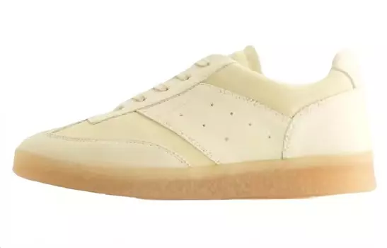Кроссовки MM6 Maison Margiela Numbers-patch, бежевый