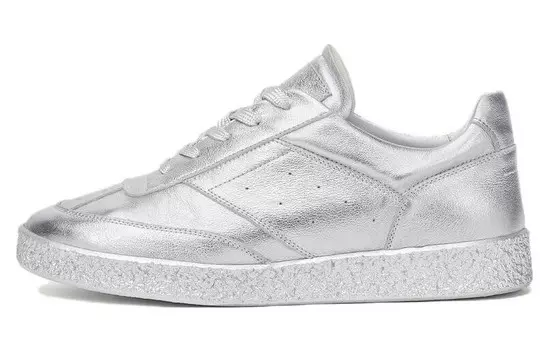 Кроссовки MM6 Maison Margiela Skateboarding, серебряный