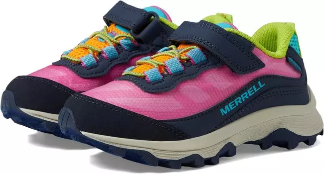Кроссовки Moab Speed Low A/C Waterproof Merrell, цвет Navy/Multi