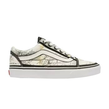 Кроссовки MOCA x Old Skool Vans, белый