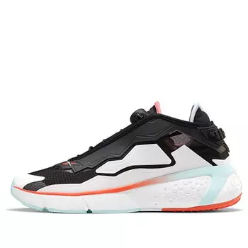 Кроссовки model f glitch 'black white' Reebok, черный