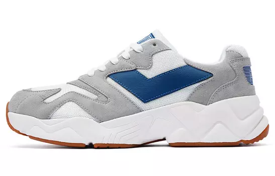 Кроссовки Modern-2 Chunky унисекс с низким верхом серо-синего цвета Pony