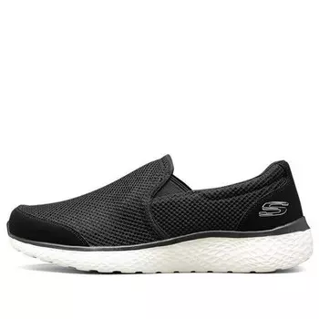 Кроссовки modern cool 'back white' Skechers, черный