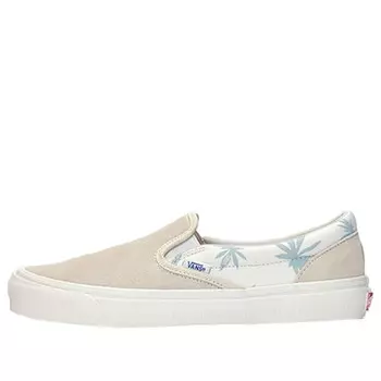 Кроссовки modernica x og classic slip-on lx 'palm leaf' Vans, белый