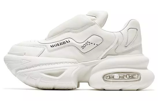 Кроссовки MOERBAI Chunky Sneakers Men Low-top, цвет White Box