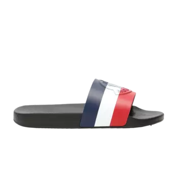 Кроссовки Moncler Basile x Moncler Pool Slide 'White Multi', белый
