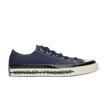 Кроссовки Moncler Fragment Design x Converse x Moncler Fraylor 3 Low Navy, синий
