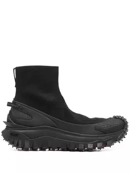 Кроссовки Moncler Trailgrip Knit, черный