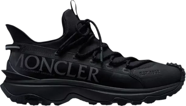 Кроссовки Moncler Trailgrip Lite 2 Sneakers 'Black', черный