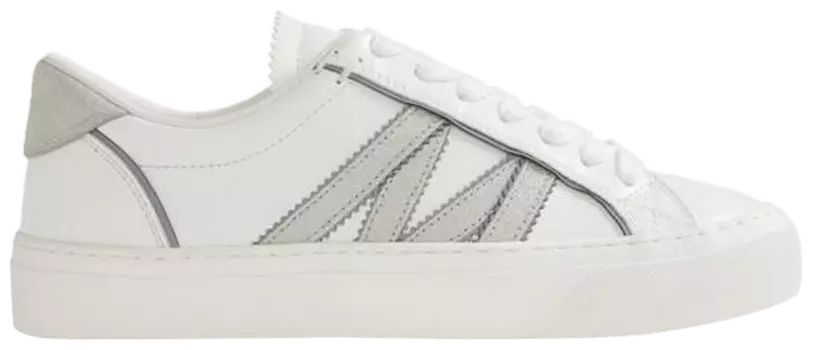 Кроссовки Moncler Wmns Monaco 2 Low 'White', белый