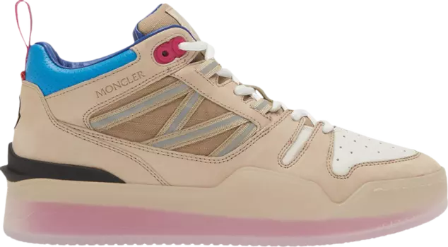 Кроссовки Moncler Wmns Pivot High 'Sand Pink Blue', кремовый
