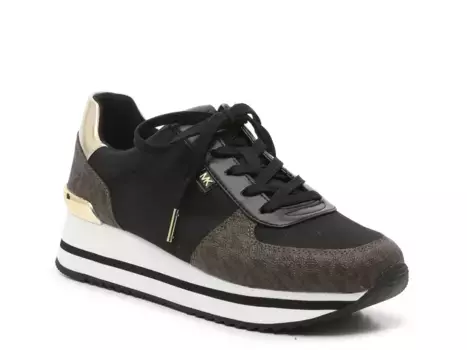 Кроссовки Monique Platform Sneaker Michael Michael Kors, темно-коричневый