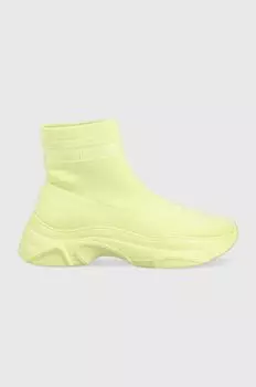 Кроссовки MONOCOLOR SOCK BOOT Tommy Jeans, зеленый