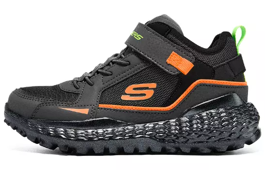Кроссовки Monster Kids Lifestyle GS Low-top Charcoal Black Skechers, черный