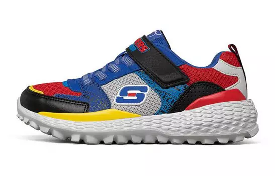 Кроссовки Monster Kids Lifestyle GS Low-top красные/черные/синие Skechers