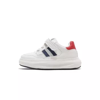 Кроссовки Montague Kids Skateboarding Shoes Kids Low-top, белый/красный