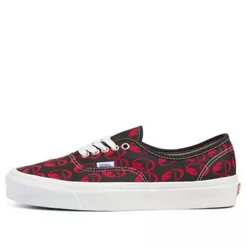 Кроссовки mooneyes x authentic 44 dx 'anaheim factory - white' Vans, черный