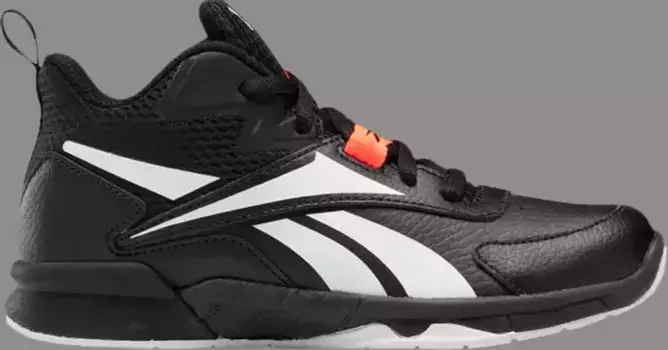 Кроссовки more buckets little kid 'black orange flare' Reebok, черный