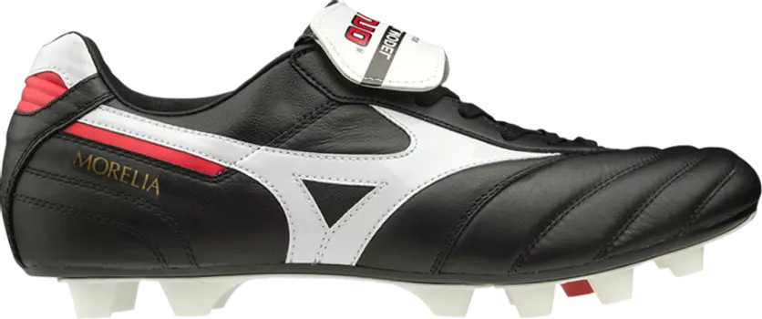 Кроссовки Morelia 2 Made in Japan 'Black White Red', черный