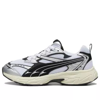 Кроссовки morphic retro 'white black' Puma, белый
