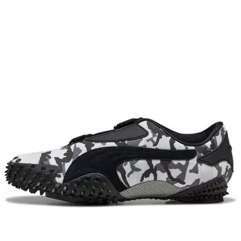 Кроссовки mostro 'black white camo' Puma, черный
