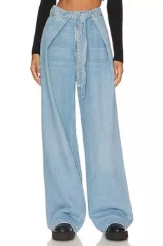 Кроссовки MOTHER High Waisted Tie Front Funnel Sneak, цвет All You Can Eat