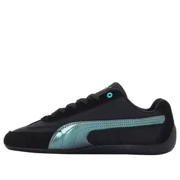 Кроссовки motorsports mercedes amg mapf1 speedcat 'black green' Puma, черный